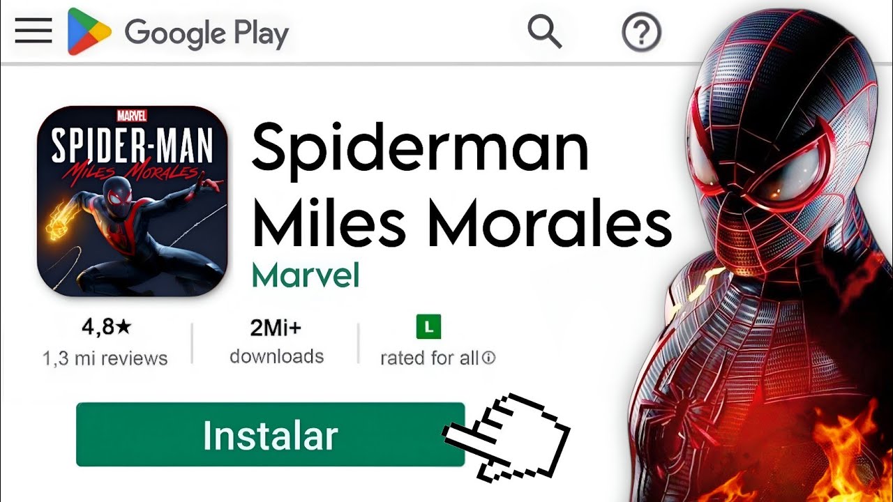 Prob&eacute; JUEGOS OCULTOS de SPIDER-MAN en la PLAY STORE 😱