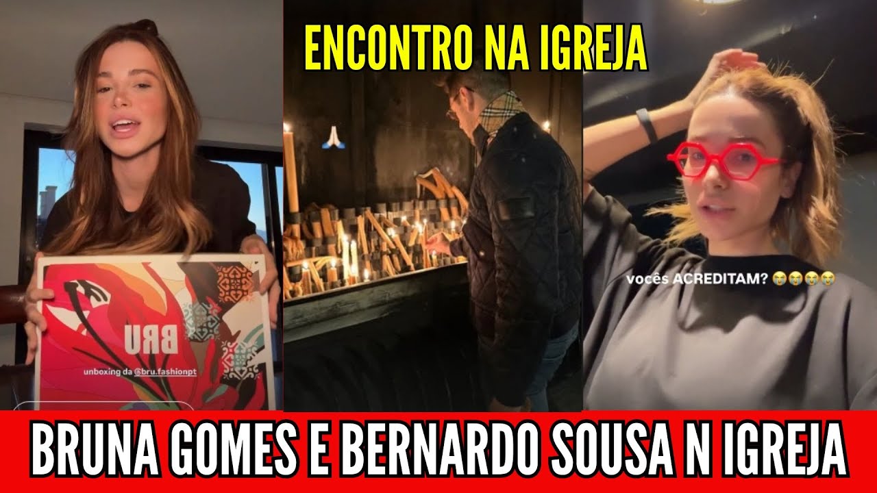 19/12/2025 - BRUNA GOMES ENCONTRA BERNARDO SOUSA NA IGREJA