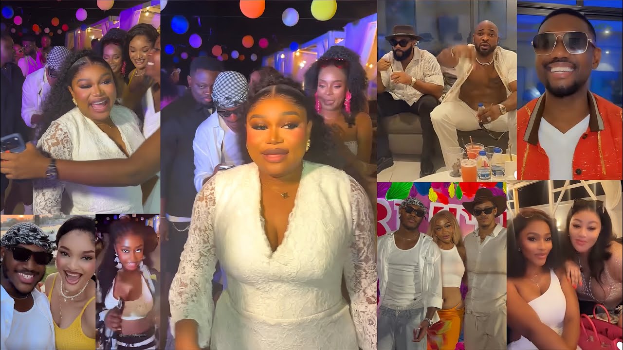 See How Chidi Dike, Eddie Watson, Annabel Apara & Others Shutdown Ruth Kadiri End Of the Year Party