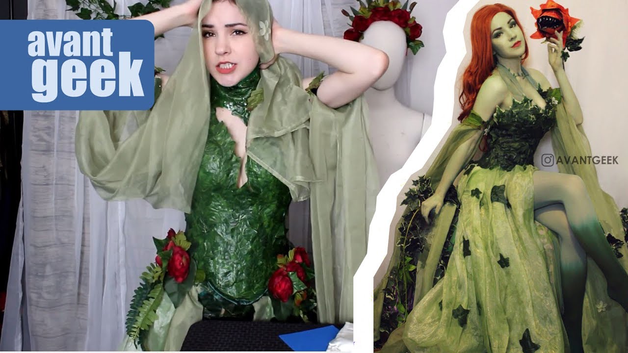 DIY Sexy Greenbean (Poison Ivy Costume)