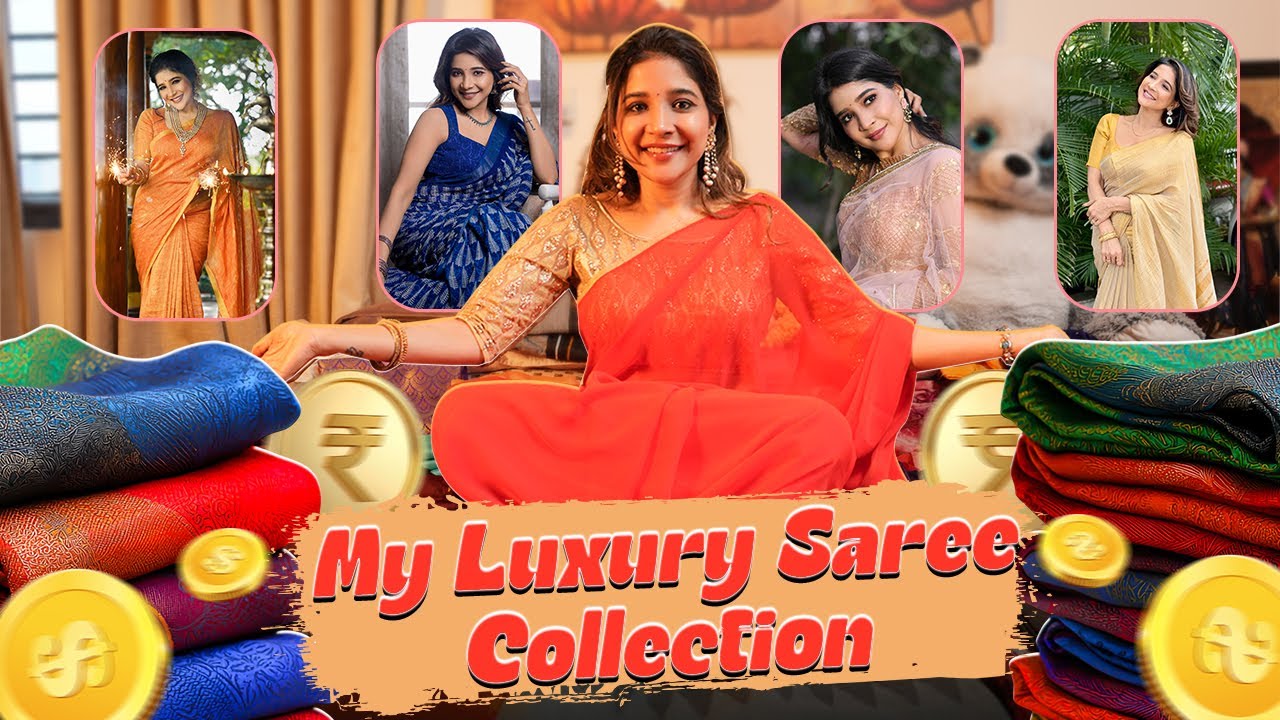 First Time Ever! My Most Iconic Sarees Exclusive Reveal for you| YoursSakshiAgarwal