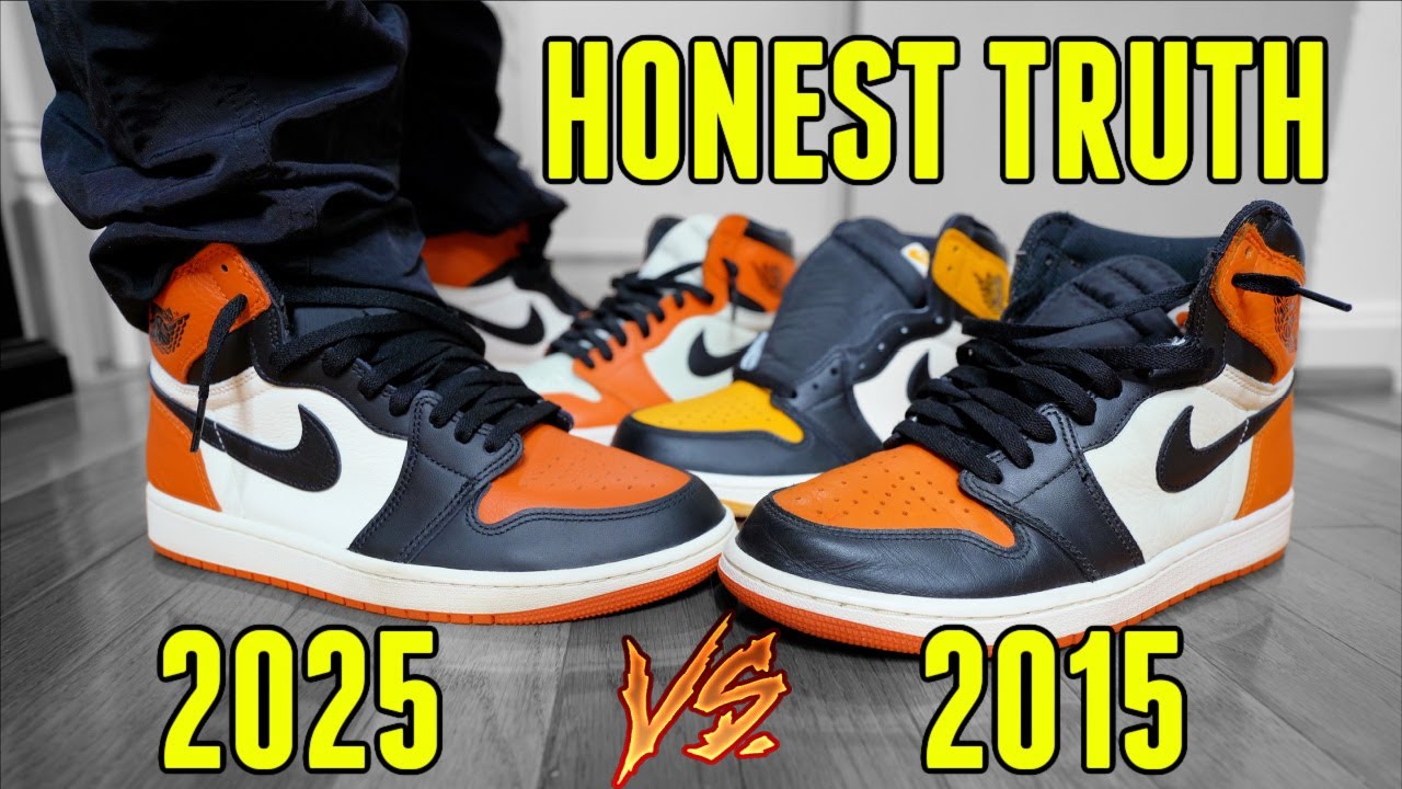 HONEST TRUTH JORDAN 1 SHATTERED BACKBOARD 2015 VS 2025 | DISAPPOINTING