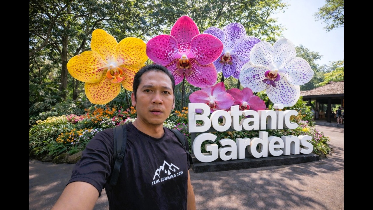 HIKING BOTANIC GARDEN//ORCHID ADA & TINGGI POKOK NYATUH