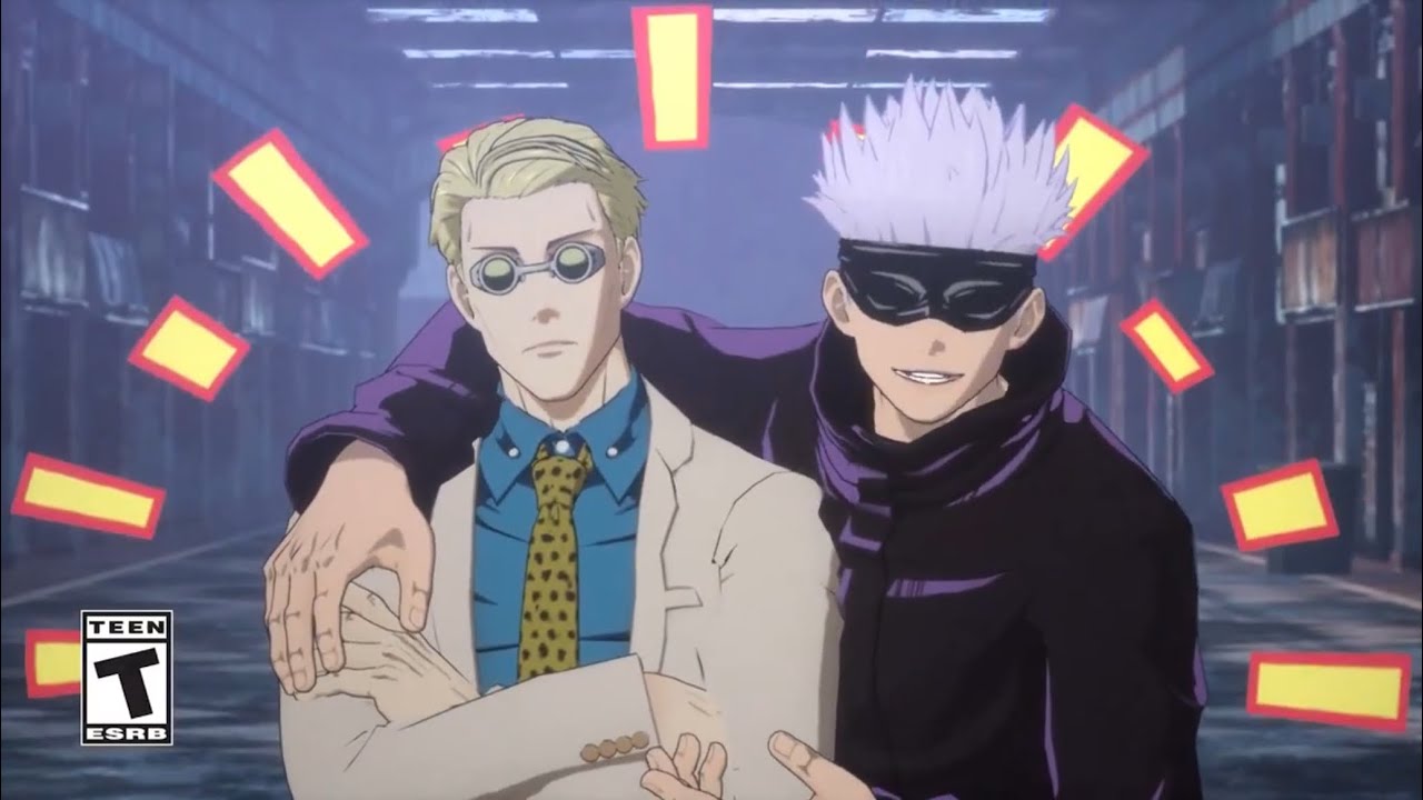 Satoru Gojo and Kento Nanami Joint Attack, Intro and Win Animation in Jujutsu Kaisen: Cursed Clash