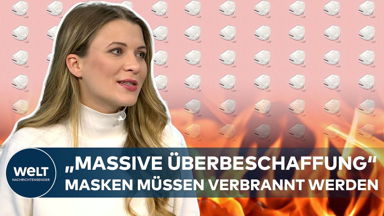 MASKEN-VERBRENNUNG: „Es gab eine massive Überbeschaffung unter Jens Spahn“