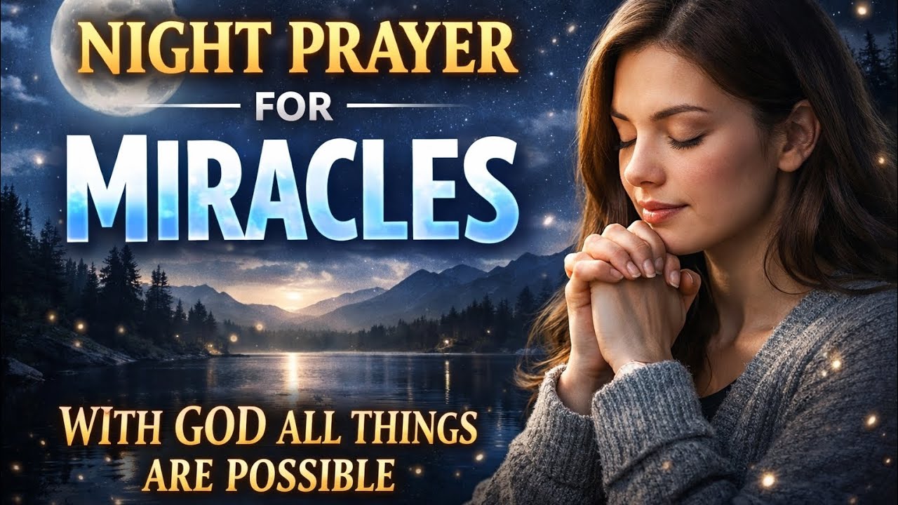 Powerful Night Prayer for Miracles and Breakthrough | God Is Still Working