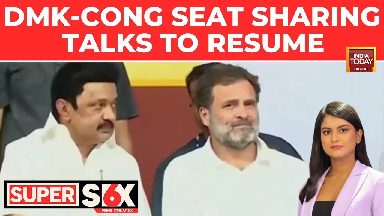 TN Polls: DMK-Congress Seat Sharing Talks Resume; No Power Sharing For Tamil Nadu, Says Stalin