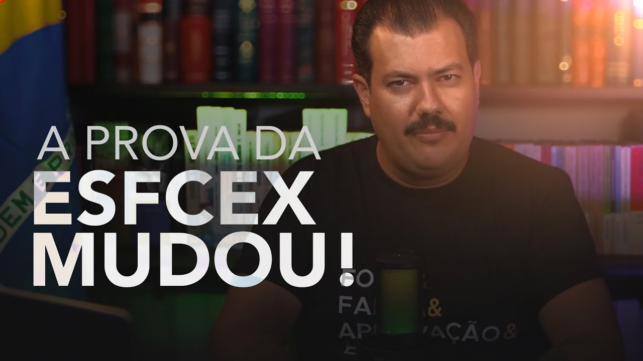 A prova da ESFCEx MUDOU! Domine o que fazer agora