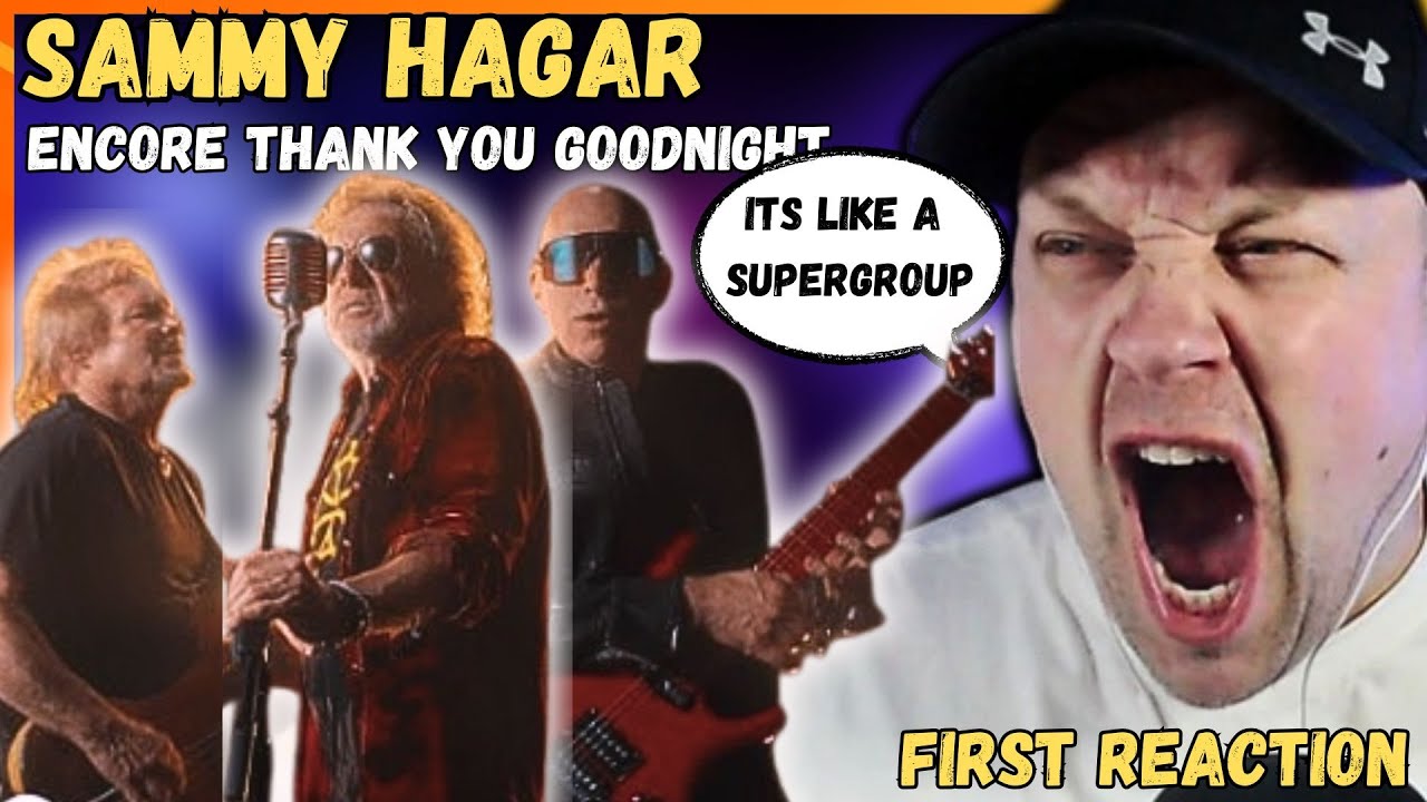 SAMMY HAGAR Pays Tribute To EDDIE VAN HALEN in Encore Thank you Goodnight Ft Joe Satriani