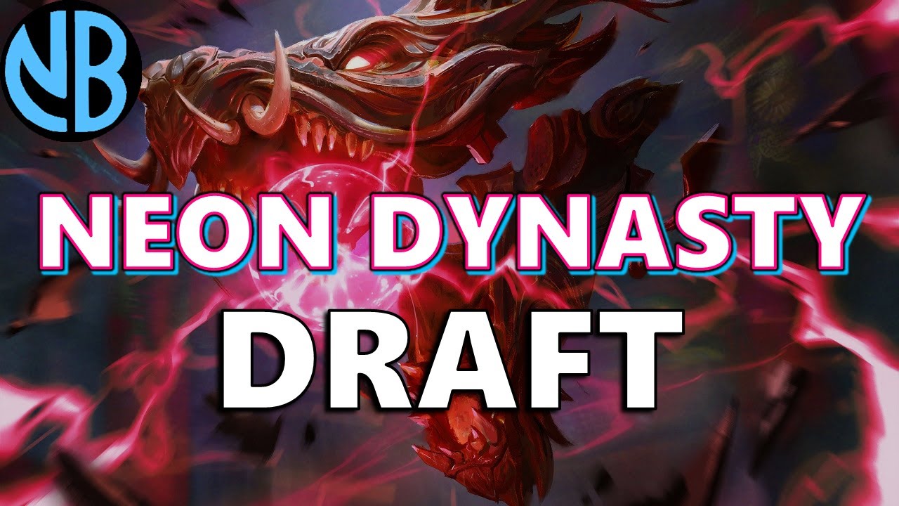 CRUSHING THE STREAMER TOURNAMENT?!? NEON DYNASTY DRAFT!!!
