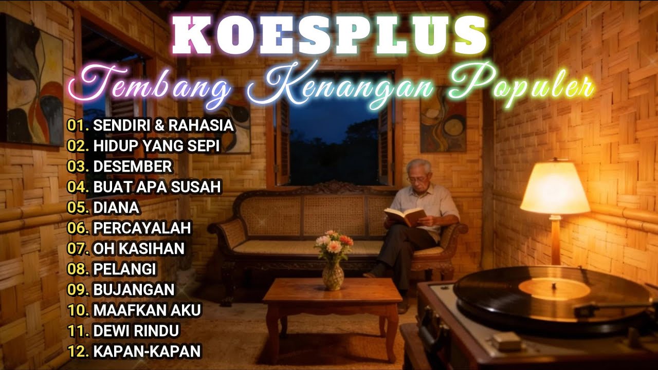 KOESPLUS | TEMBANG KENANGAN TERPOPULER #70s #80s