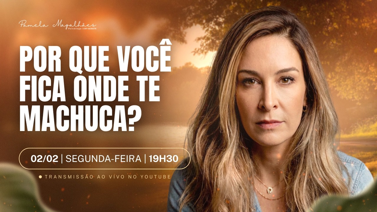 Live 443: POR QUE SAIR DÓI MAIS DO QUE FICAR EM ALGO QUE MACHUCA?