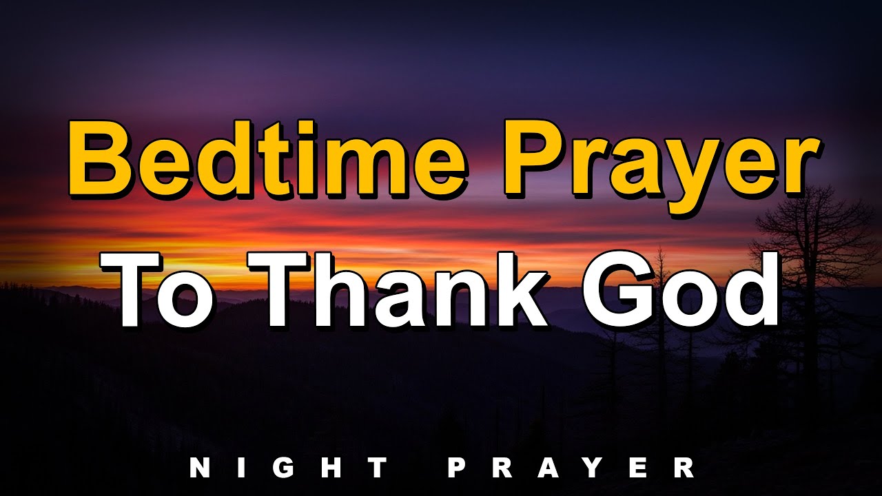 Lord, Help Me Let Go of Today's Worries and Find Rest in Your Peace | Night Prayer for Sleep