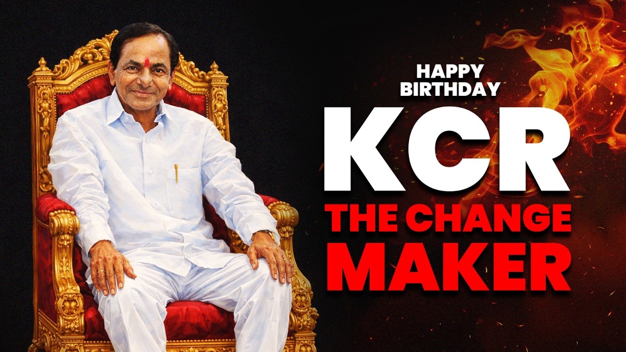 Happy Birthday to the man who didn&rsquo;t just celebrate Telangana&mdash;He created it | KCR | Telangana Today