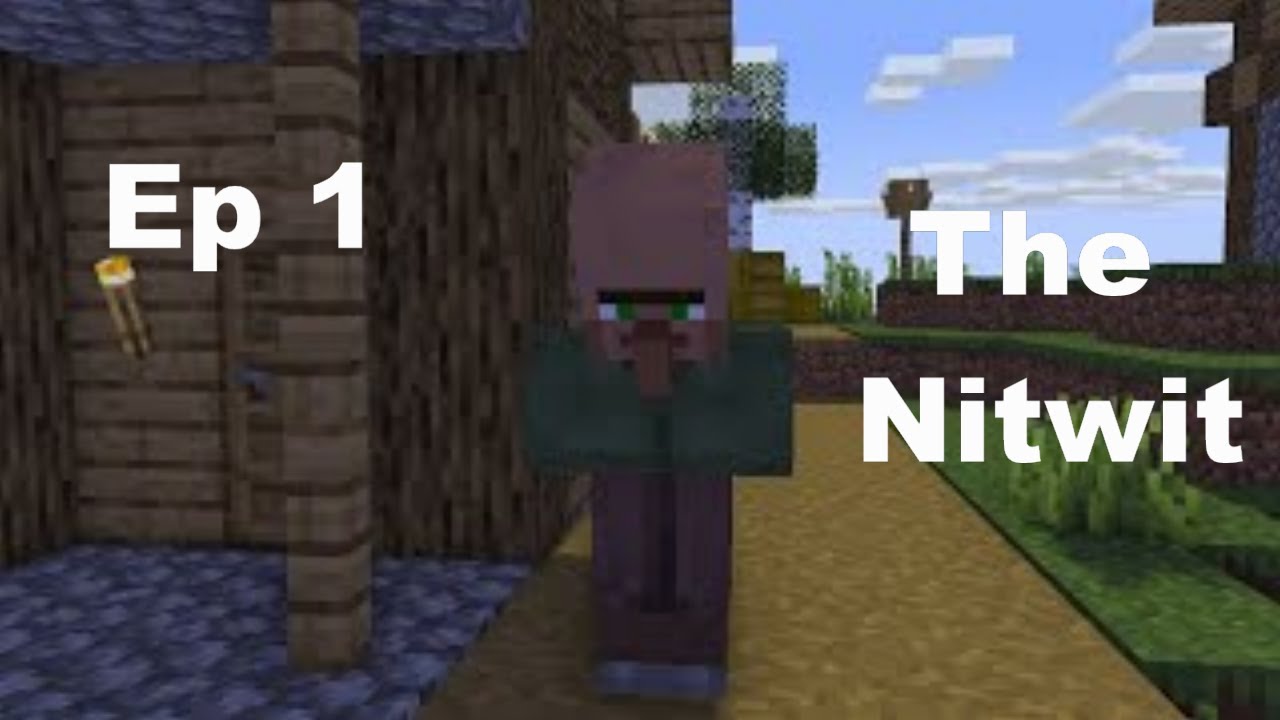 Village Shorts Ep 1 The Nitwit (Minecraft Animation)