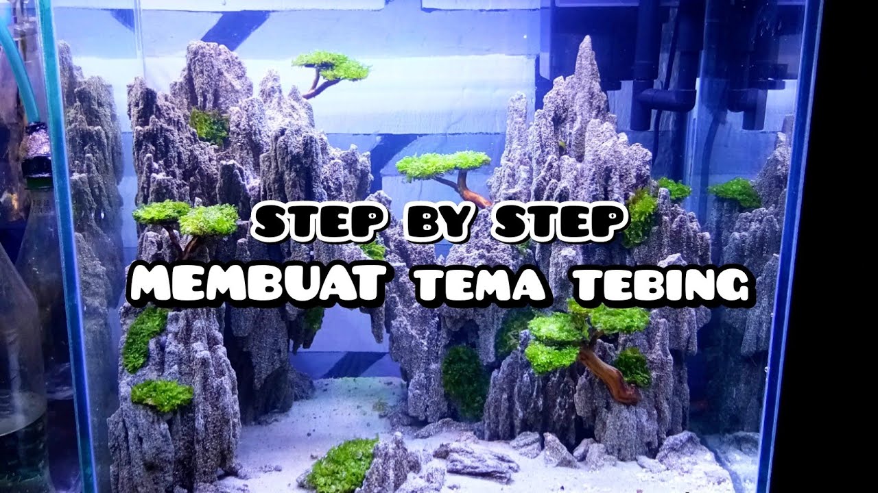 CARA MUDAH MEMBUAT TEMA TEBING UNTUK PEMULA ‼️| STEP BY STEP | Fresh Concept