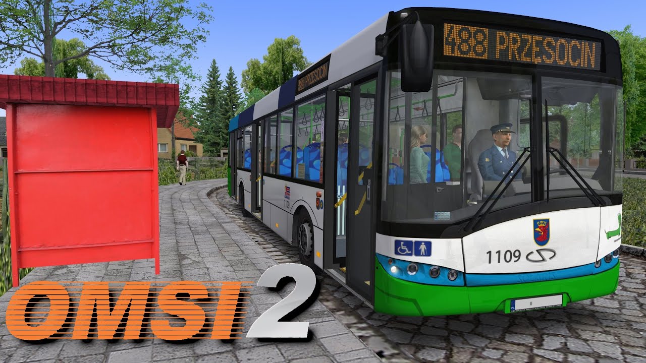 OMSI 2: Solaris Urbino 12 na linii 488 na Fikcyjnym Szczecinie #5 🔴