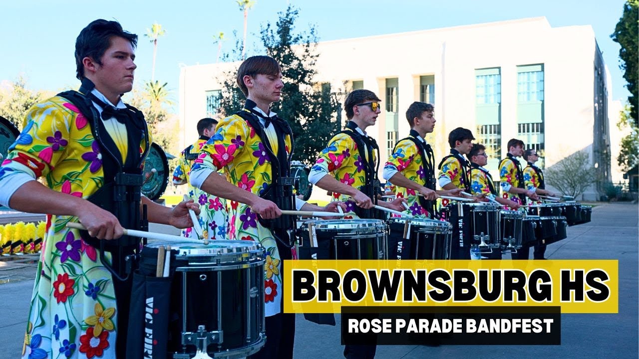 Brownsburg HS - Rose Parade Bandfest