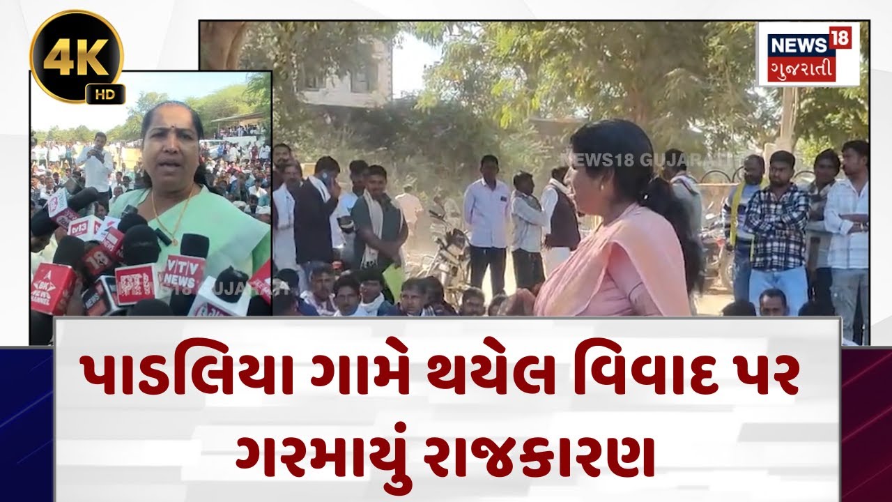 Tribal Protest at Danta SDM Office| પાડલિયા ગામે થયેલ વિવાદ પર ગરમાયું રાજકારણ | N18V | 4K