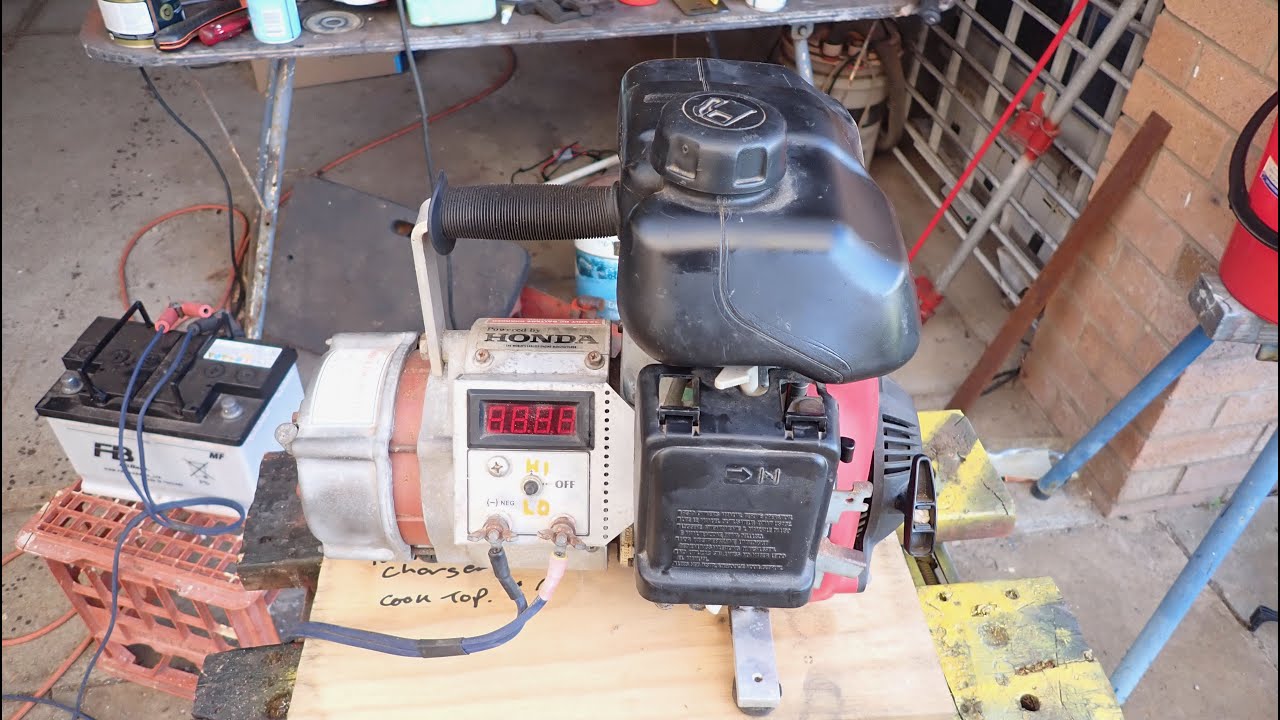 12 Volt 55amp portable generator made in Australia by Christie Engineering