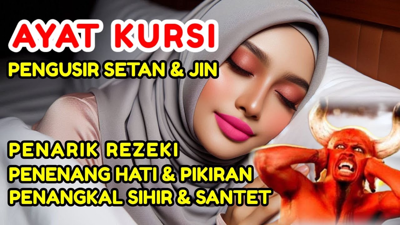 ayat kursi pengusir setan dan jin, ayat kursi pengantar tidur penenang hati dan pikiran
