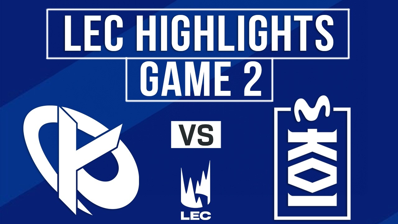 KC vs MKOI Highlights Game 2 | LEC 2026 Versus Playoffs | Karmine Corp vs Movistar KOI