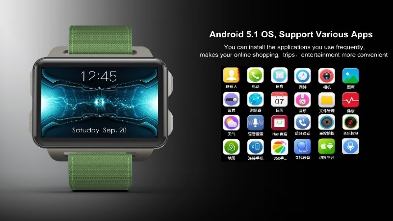 LEMFO LEM4 Pro Android Smart Watch.(link in description)