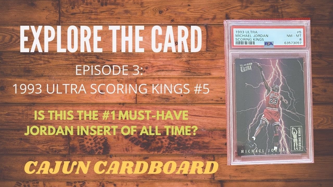 EXPLORE THE CARD Episode 3 - 1993 Ultra Scoring Kings #5 from Cajun Cardboard