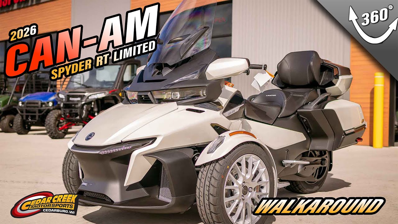 Walkaround | 2026 CAN-AM SPYDER RT LIMITED