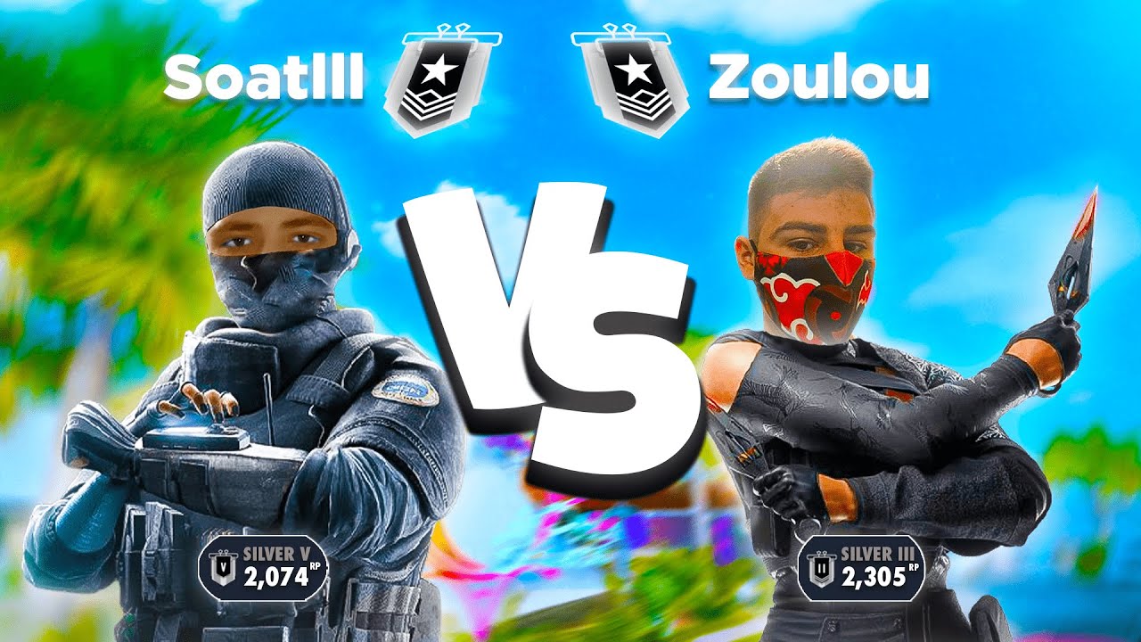 1 ARGENT vs 1 ARGENT sur Rainbow Six Siège - SayCup1v1