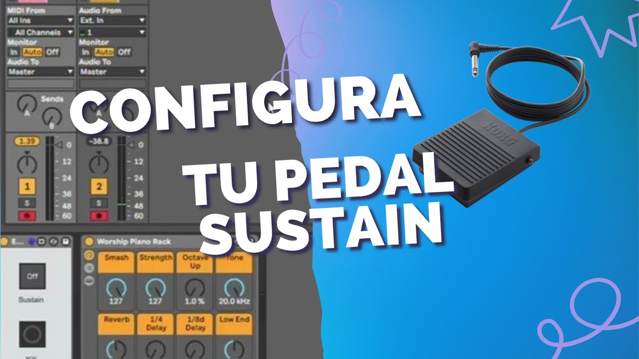 Usar y Configurar Pedal Sustain en Ableton