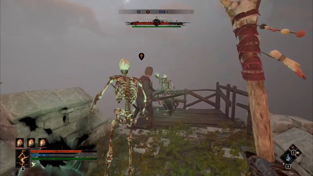 Tainted Grail viet hoa: chill game dem khuya