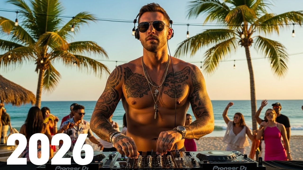 Tropical Sunset Mix 2026 Deep House Chill Out Summer Lounge Music Warm Breeze Ocean Waves