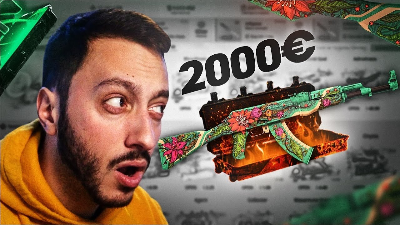 LA MYTHIQUE AK WILD LOTUS ! (CASE OPENING *2000€*)