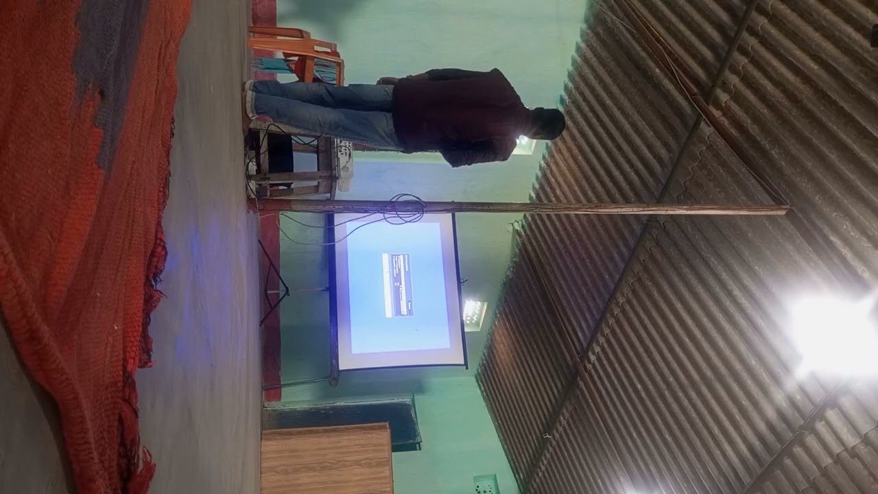 Projector set karna  
