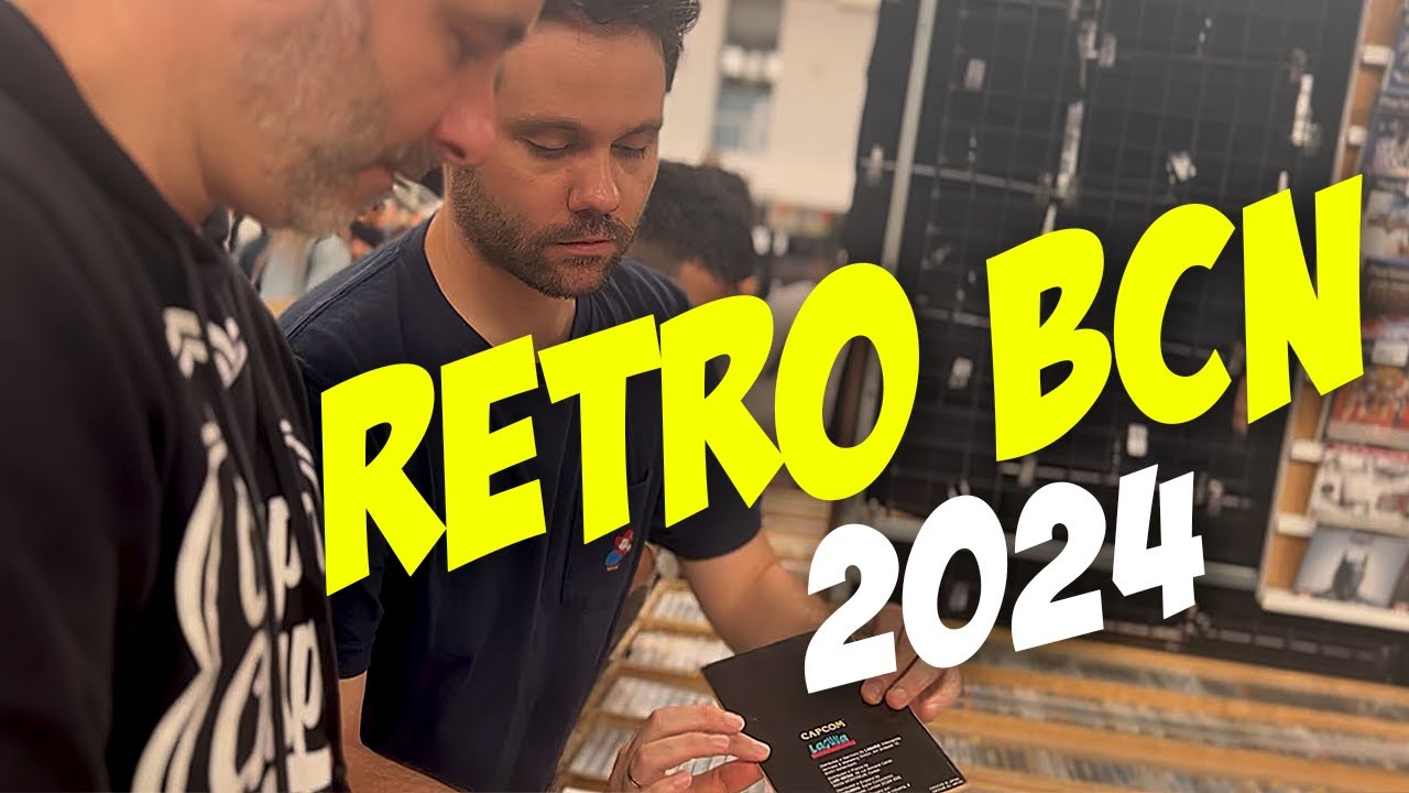 RETRO BARCELONA 2024 - Opinión y compras de VIDEOJUEGOS @EltesorodeLeChuck @Triple_Indie @Visco3ob