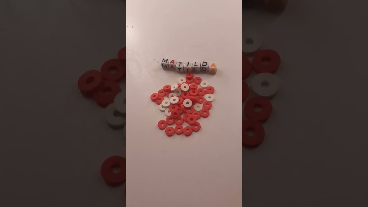 make a Matilda bracelet with me