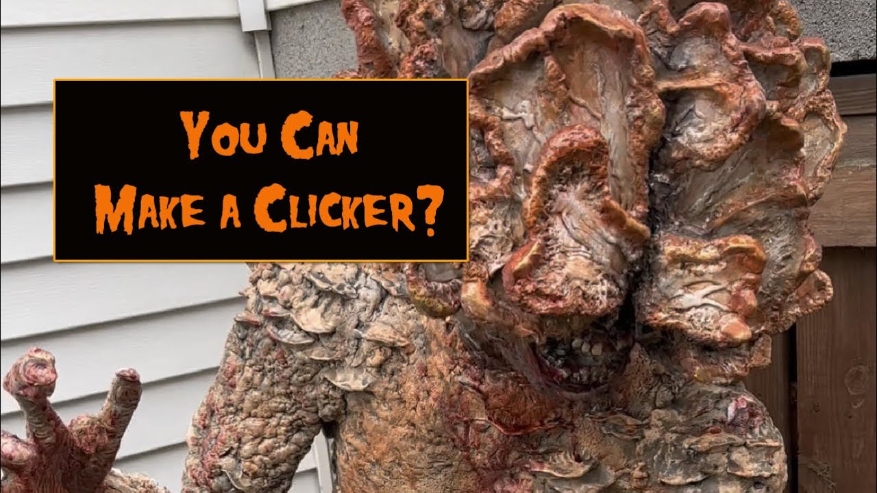 Making a Clicker Monster Halloween Prop!