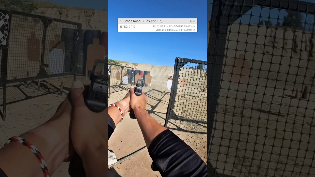 До попадания в класс &laquo;А&raquo; осталось всего 2,5%, этот результат 75% #uspsa #waltherpdp