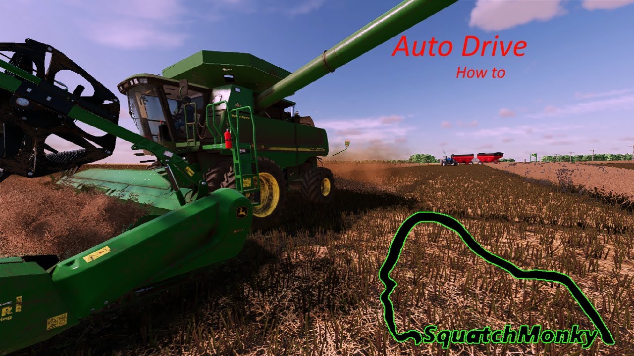Auto Drive Fs22 How to create a new course