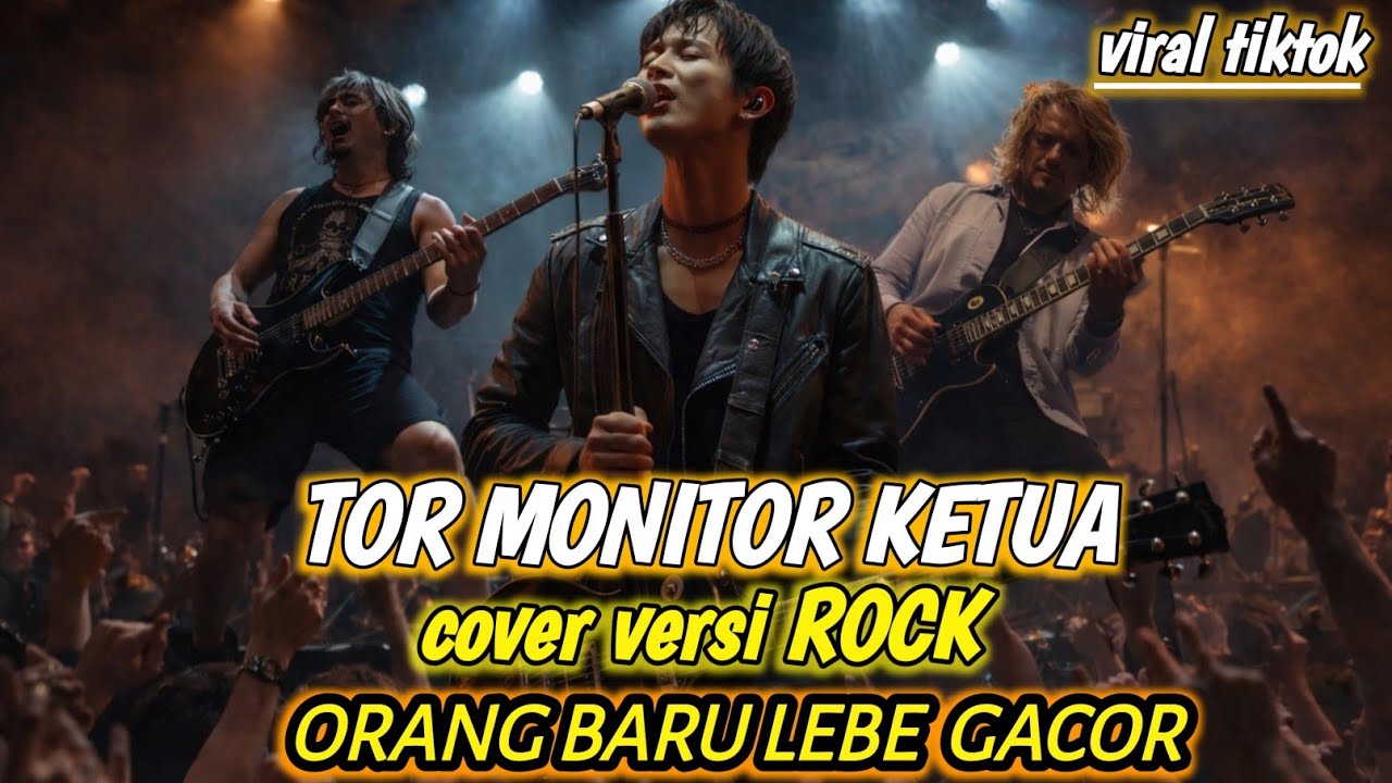 TOR MONITOR KETUA|ORANG BARU LEBE GACOR . COVER VERSI ROCK ,VIRAL TIKTOK
