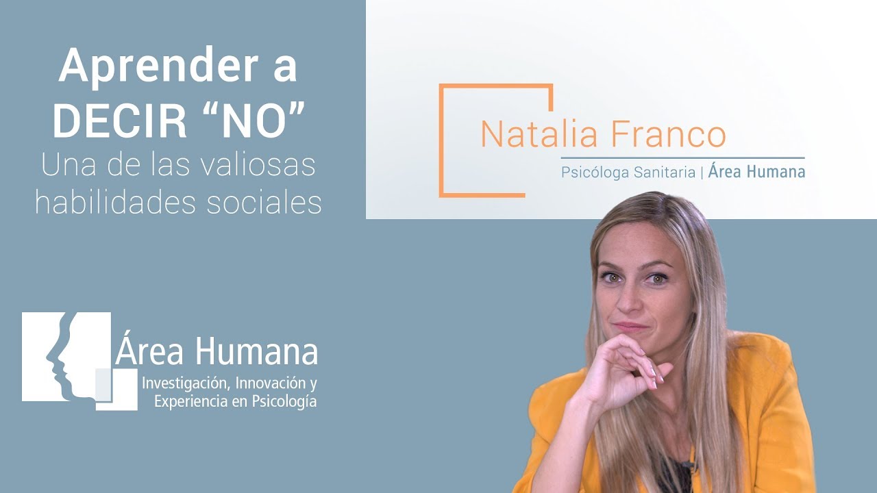 Aprender a decir no