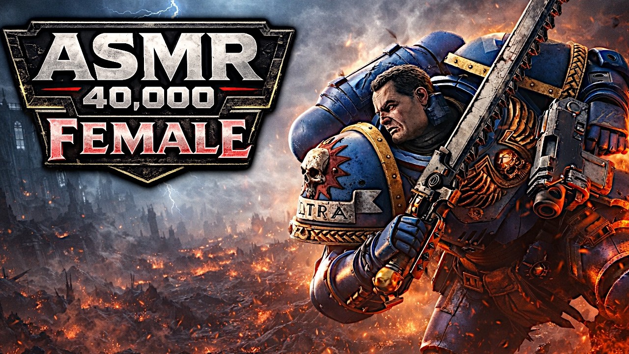 Warhammer ASMR: Space Marines in 40k | Whispered Lore To Sleep