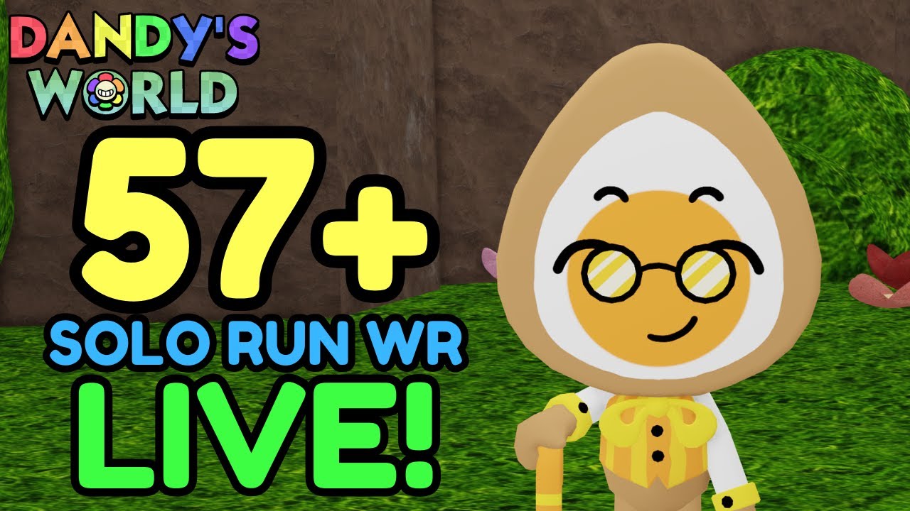 🔴🎥 EGGSON SOLO WR Floor 57+ (1st attempt) | Dandy's World