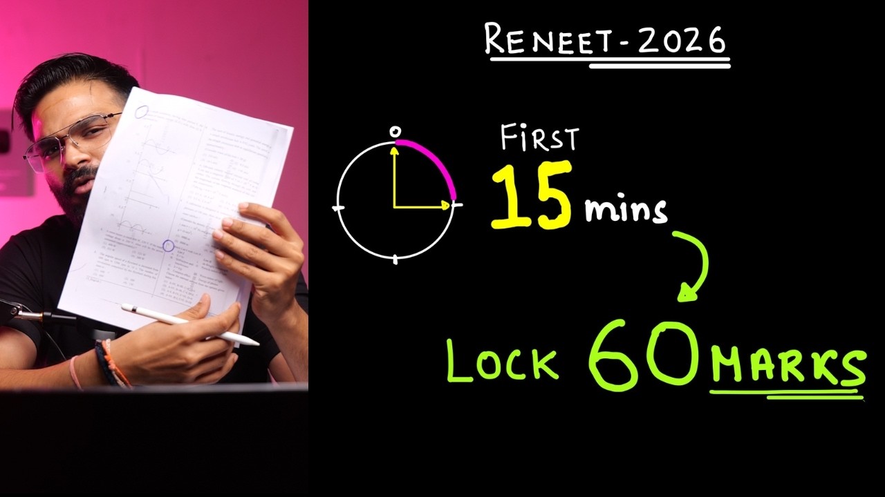 Lock +60 Marks in First 15 Mins | RE_NEET 2026 | Anubhav Sir