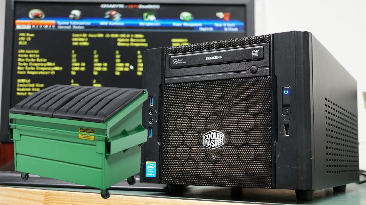 EEVblog #1357 - Dumpster Diving Santa PC