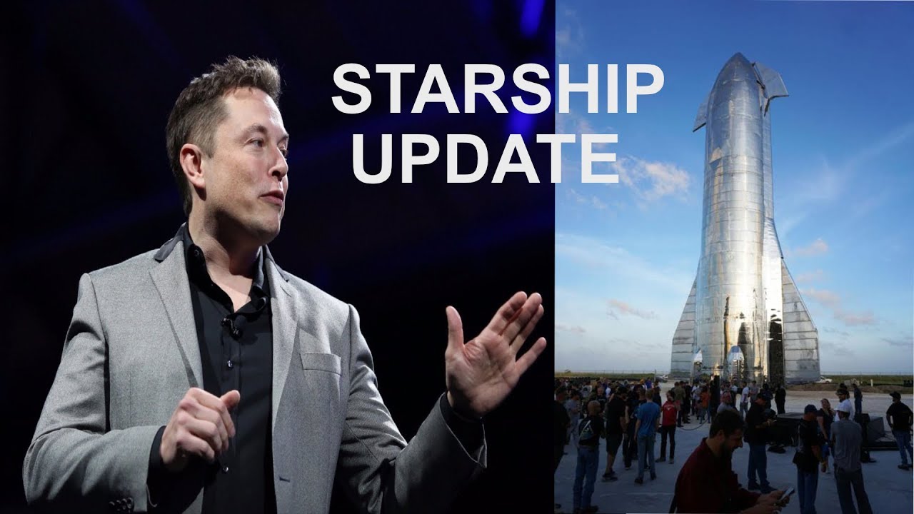 Elon Musk, Spacex Starship presentation under 10min!