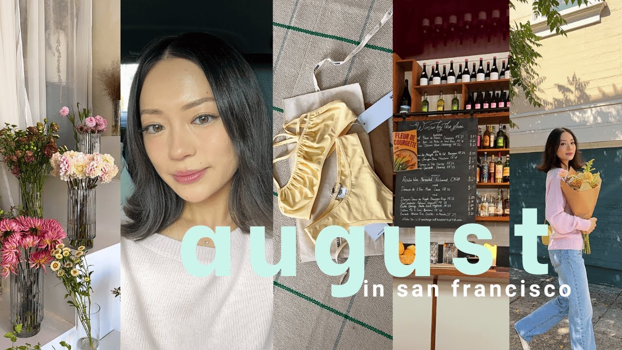 san francisco diaries ۶ৎ matcha, exploring cute cafes, wine bar, baking a pie & new brunch spot!