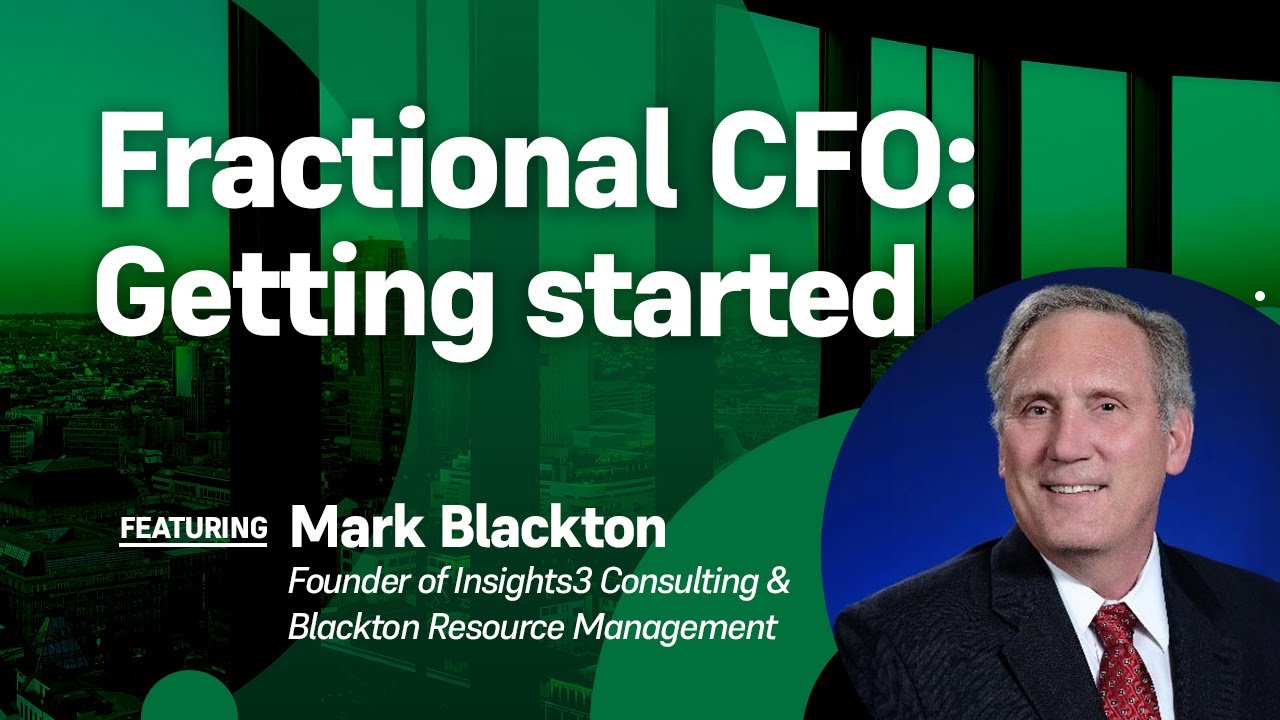 Getting started as a Fractional CFO
