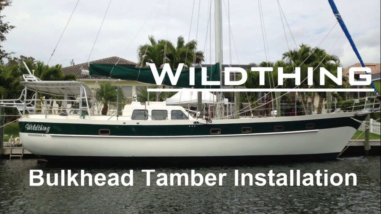 Installation of Salon and Pilot House Bulkhead Tambour